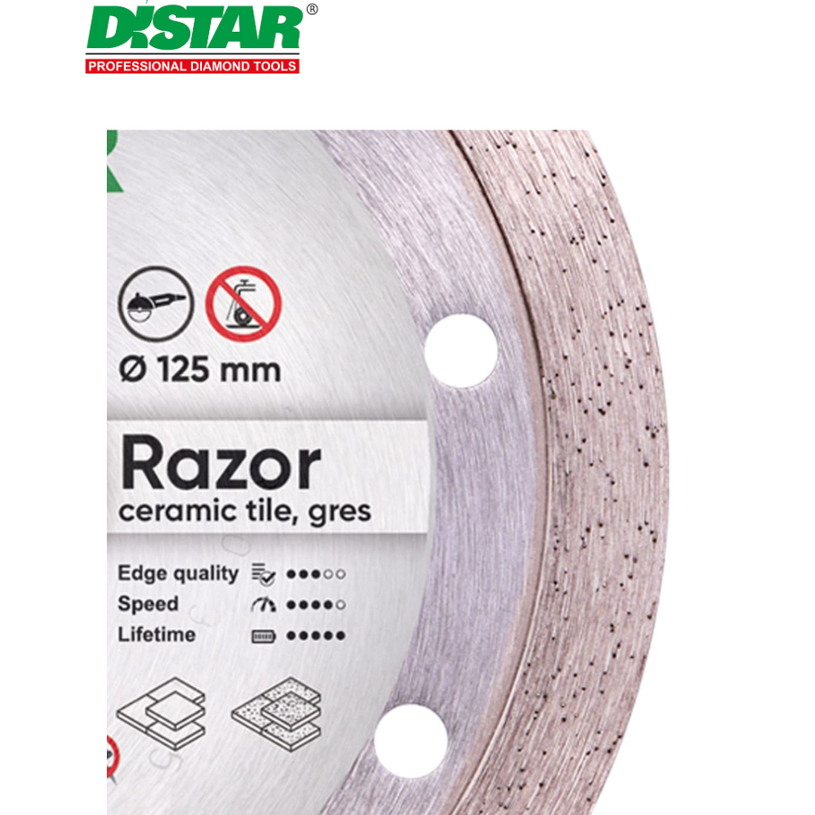 Ալմաստե կտրող սկավառակ 125 մմ Distar Razor 11115062010 Ալմաստե կտրող սկավառակ 125 մմ Distar Razor 11115062010