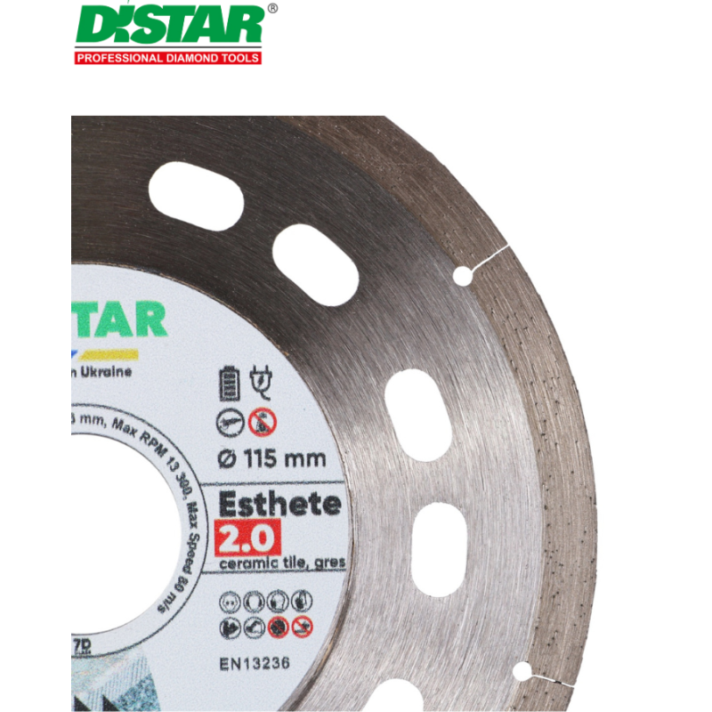 Ալմաստե կտրող սկավառակ 115 մմ DISTAR Esthete 11115421009 Ալմաստե կտրող սկավառակ 115 մմ DISTAR Esthete 11115421009