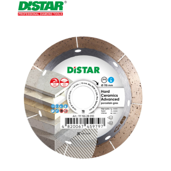 Ալմաստե սկավառակ  Distar Hard Ceramics Advanced 115x22.23x10x1.6