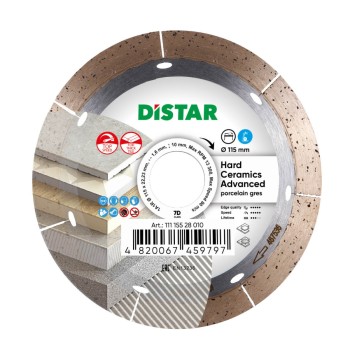 Ալմաստե սկավառակ Distar Hard Ceramics Advanced 115x22.23x10x1.6 Ալմաստե սկավառակ Distar Hard Ceramics Advanced 115x22.23x10x1.6