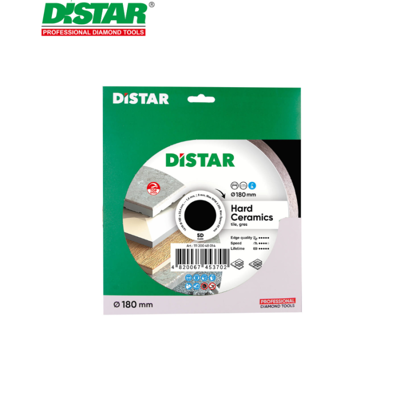 Սկավառակ ալմաստե կերամիկական սալիկի Distar 1A1R 180 Hard Ceramics 11120048014