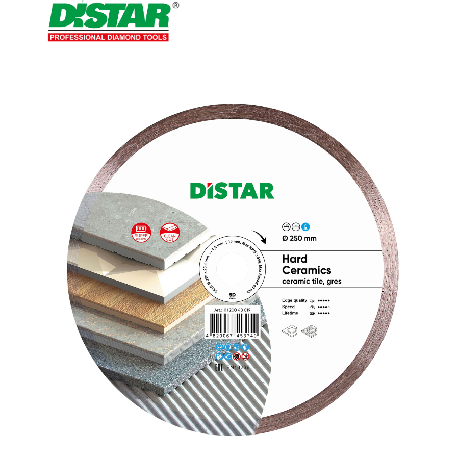 Ալմաստե կտրող սկավառակ 250 մմ Distar 11120048019 Ալմաստե կտրող սկավառակ 250 մմ Distar 11120048019