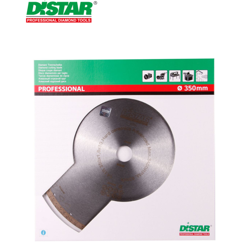 Ալմաստե կտրող սկավառակ 350 մմ Distar Hard Ceramics Advanced 11120049015