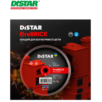 Ալմաստե կտրող սկավառակ 250 մմ Distar FireBrick 11120159015 Ալմաստե կտրող սկավառակ 250 մմ Distar FireBrick 11120159015