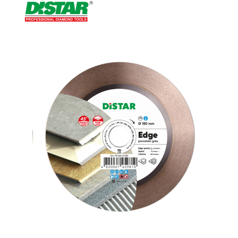 Սկավառակ ալմաստե կերամոգրանիտի Distar 1A1R 180 Edge 11120421014 Սկավառակ ալմաստե կերամոգրանիտի Distar 1A1R 180 Edge 11120421014