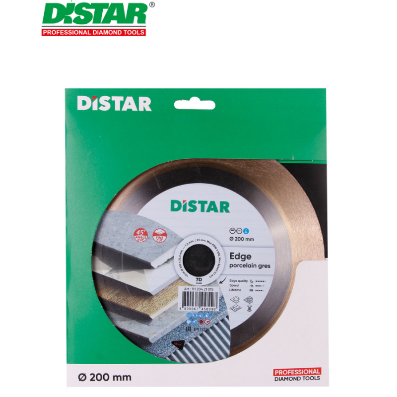 Ալմաստե կտրող սկավառակ 200 մմ Distar Edge 11120421015