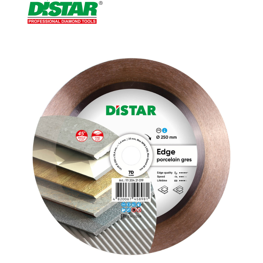 Ալմաստե կտրող սկավառակ 250 մմ Distar Edge 11120421019