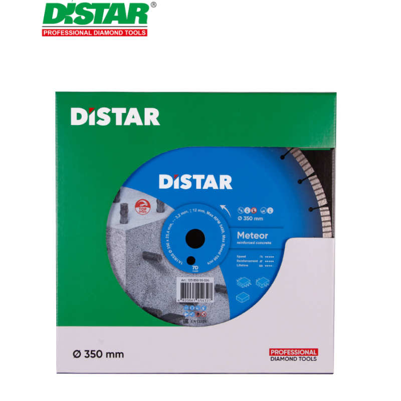 Ալմաստե կտրող սկավառակ 350 մմ Distar Meteor 12385055024 Ալմաստե կտրող սկավառակ 350 մմ Distar Meteor 12385055024