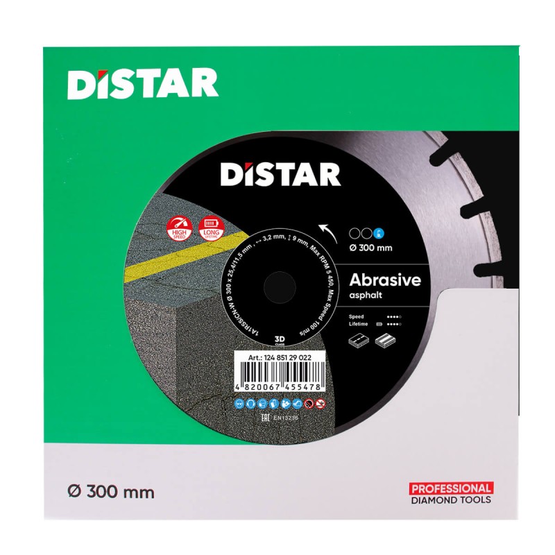 Ալմաստե կտրող սկավառակ 300 մմ Distar Bestseller Abrasive 13085129022 Ալմաստե կտրող սկավառակ 300 մմ Distar Bestseller Abrasive 13085129022