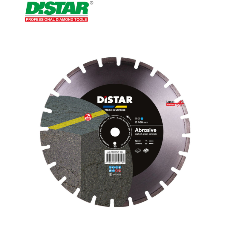 Ալմաստե կտրող սկավառակ 400 մմ Distar Bestseller Abrasive 13085129026 Ալմաստե կտրող սկավառակ 400 մմ Distar Bestseller Abrasive 13085129026