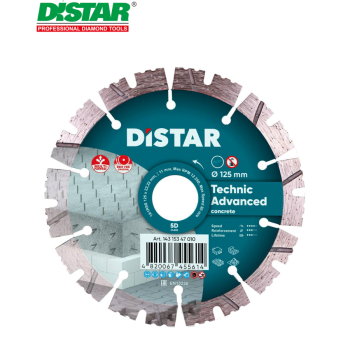 Ալմաստե կտրող սկավառակ  DISTAR 1A1RSS 125 Technic Advanced 125x22.22x11x2.2mm