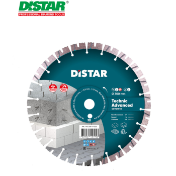 Ալմաստե կտրող սկավառակ 300 մմ Distar Technic Advanced 14320347022