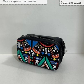 Сумка через плечо Разноцветный