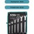 A set of wrenches combined with a rattle 6 pcs. Total THT102RK061