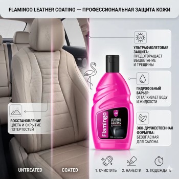 Кондиционер и защита кожи салона авто, 300мл