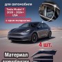 Дефлекторы для автомобиля Tesla Y 2020-2024 ветровики
