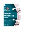 Алмазный диск отрезной 1A1RSS 125 Technic Advanced 125x22.