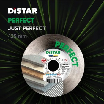 Алмазный диск отрезной 1A1R 125x22,23H Perfect Алмазный диск отрезной 1A1R 125x22,23H Perfect