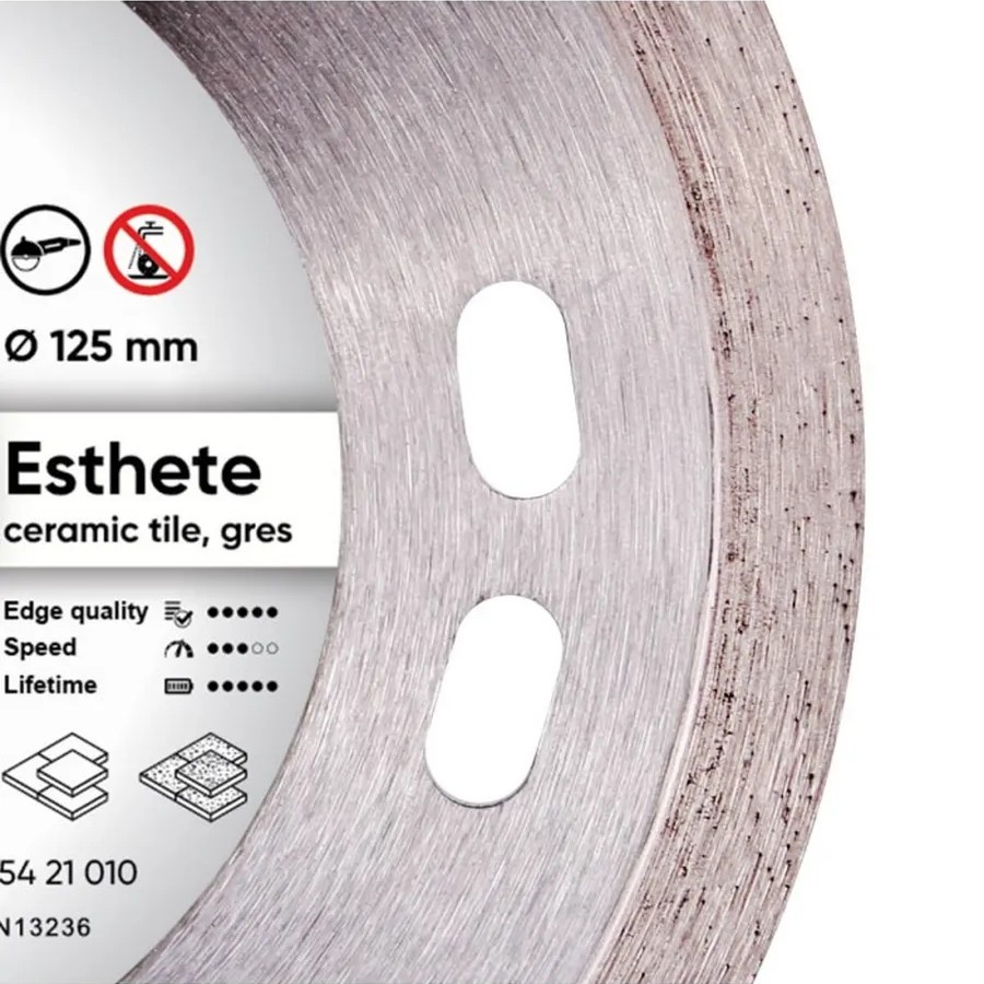 Алмазный диск отрезной 1A1R 125x22.22x8x1mm ESTHETE