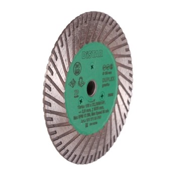 Алмазный диск отрезной Turbo 125 M14F Duplex 125x22.22x25x