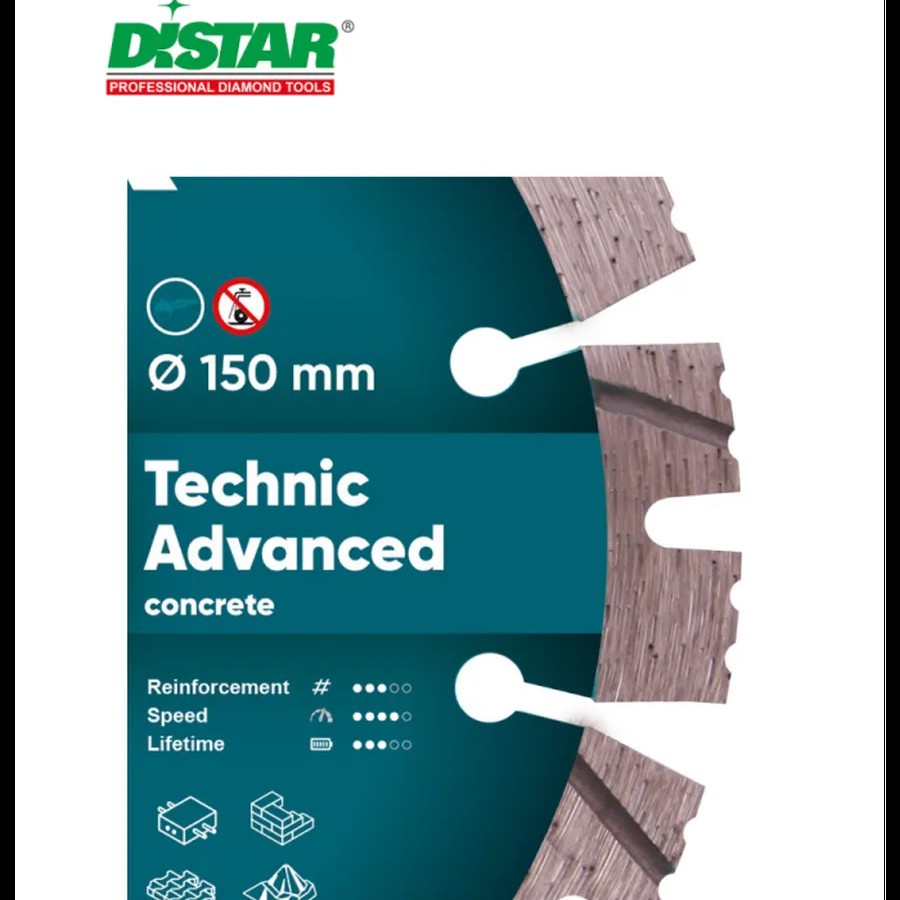 Алмазный диск 150 мм Technic Advanced 14315347012 Алмазный диск 150 мм Technic Advanced 14315347012