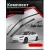 Дворники шетки стеклоочистителя для Tesla Model 3 07.17→ Дворники шетки стеклоочистителя для Tesla Model 3 07.17→
