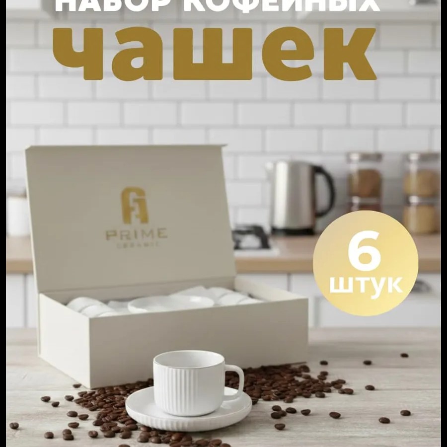 Кофейный набор на 6 персон 100 мл