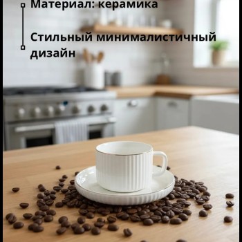 Кофейный набор на 6 персон 100 мл