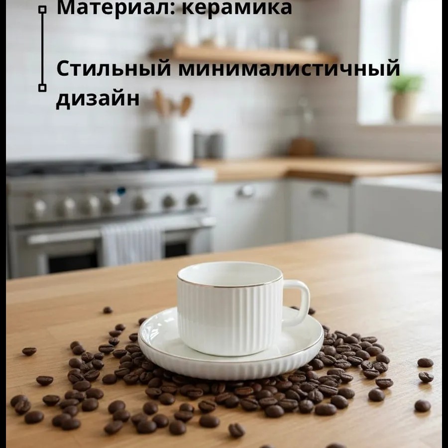 Кофейный набор на 6 персон 100 мл
