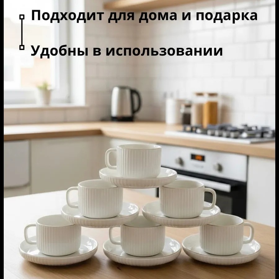 Кофейный набор на 6 персон 100 мл