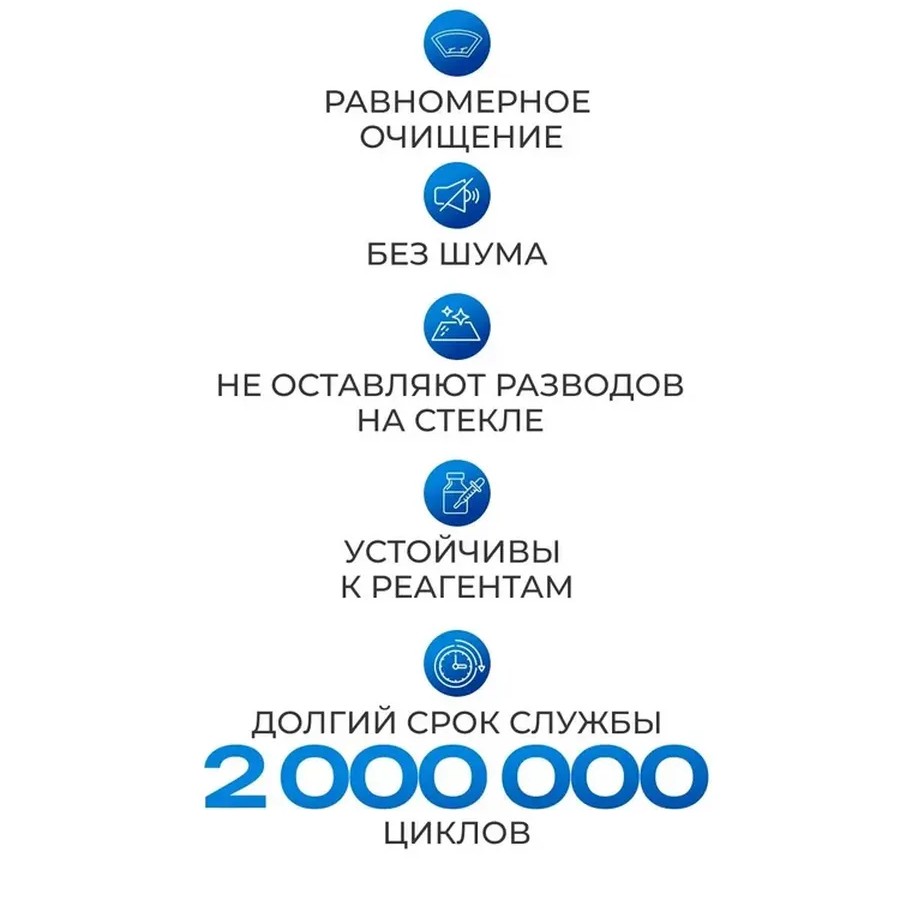 Щетки стеклоочистителя для Chevrolet Volt1, Volt2 Щетки стеклоочистителя для Chevrolet Volt1, Volt2