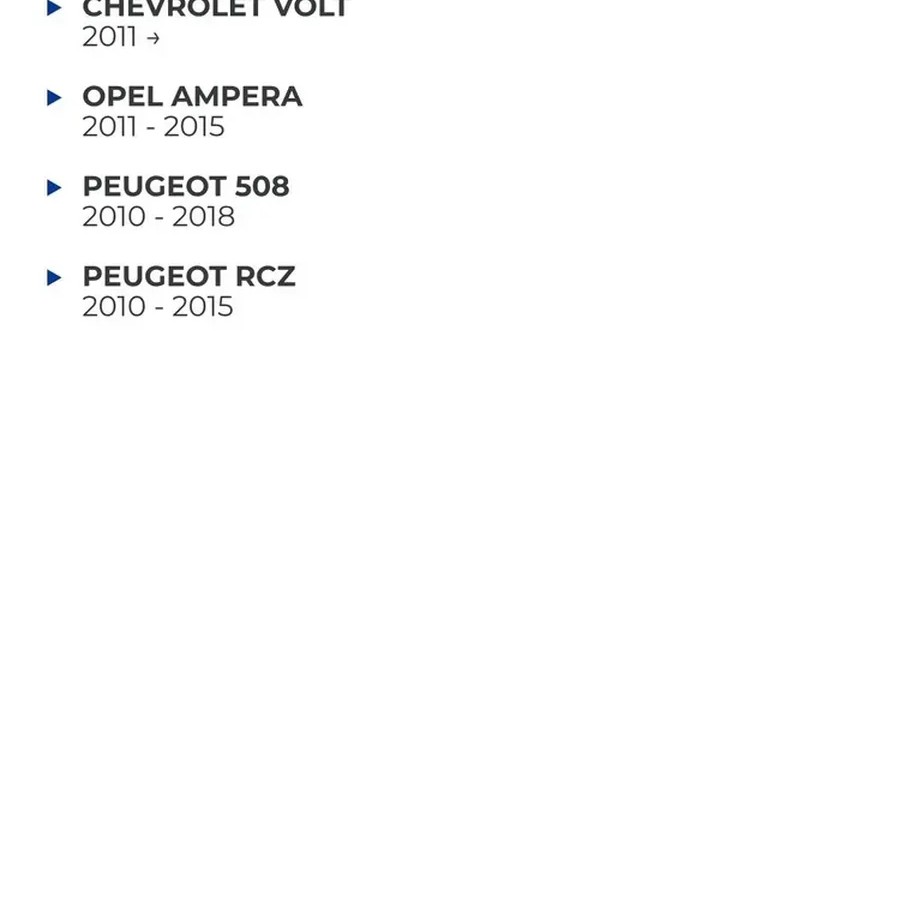 Щетки стеклоочистителя для Chevrolet Volt1, Volt2 Щетки стеклоочистителя для Chevrolet Volt1, Volt2