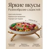 Конфетница круглая белая Конфетница круглая белая