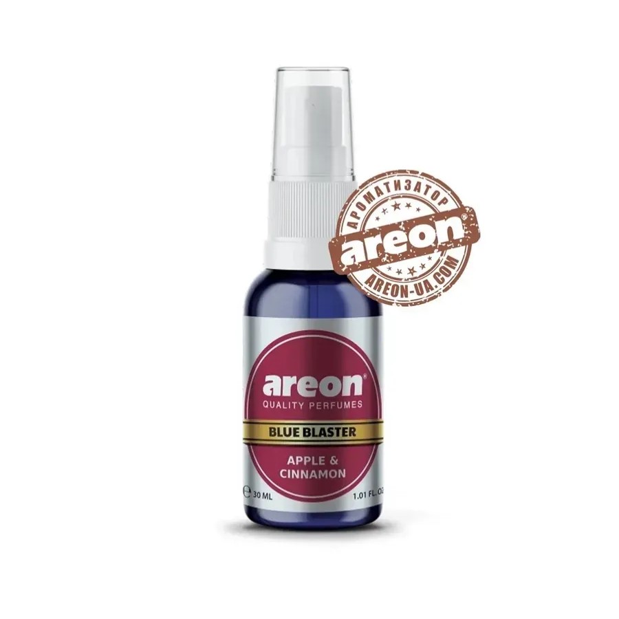 Ароматизатор воздуха AREON Blue Blaster Apple & Cinnamon Ароматизатор воздуха AREON Blue Blaster Apple & Cinnamon