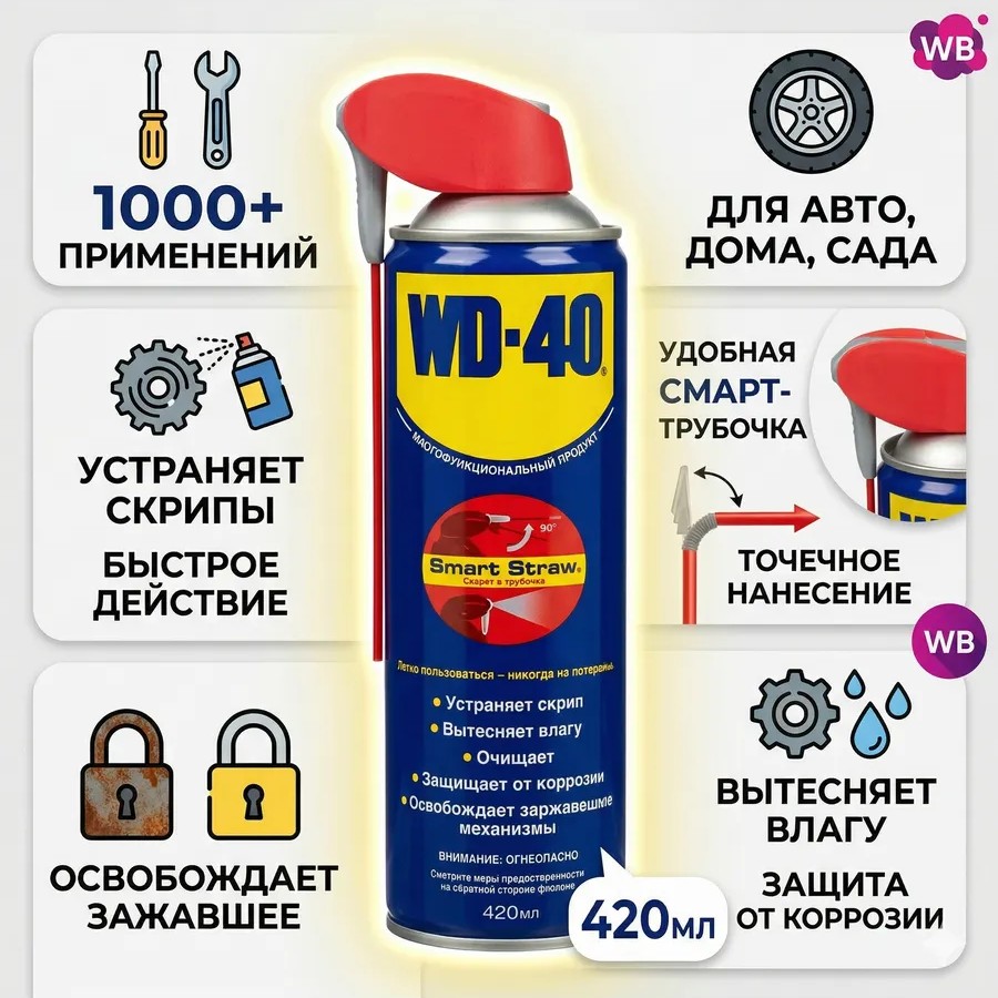 Смазка универсальная оригинал 420мл Смазка универсальная оригинал 420мл