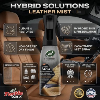 Turtle Wax Leather clean кондиционер для сидения 591 мл