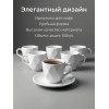 Кофейный набор на 6 персон 100мл белый Кофейный набор на 6 персон 100мл белый
