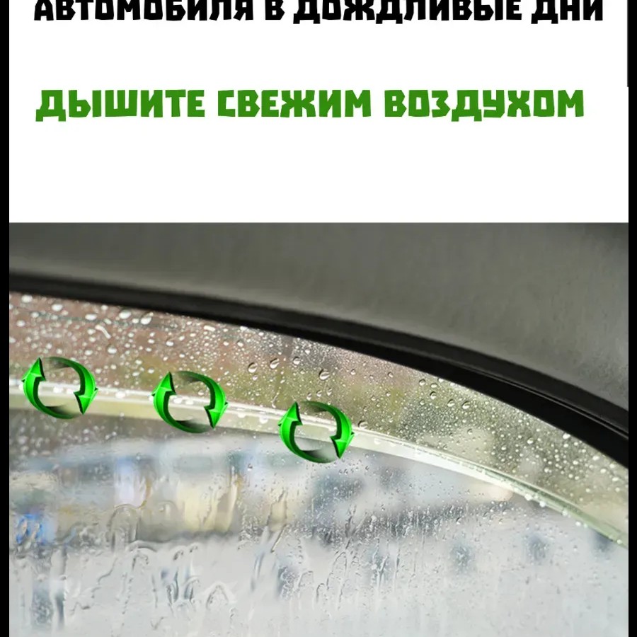 Дефлекторы боковых окон BYD SONG PLUS 2020-2025 6шт. Дефлекторы боковых окон BYD SONG PLUS 2020-2025 6шт.