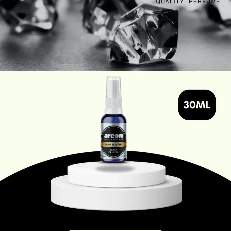 Ароматизатор для автомобиля Areon black crystal 30ml Ароматизатор для автомобиля Areon black crystal 30ml