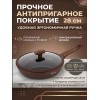 Сковорода с антипригарным покрытием 28 см с крышкой