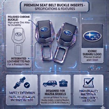 Заглушки ремня безопасности Subaru комплект 2 шт