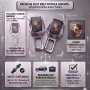 Заглушки ремня безопасности Porche комплект 2 шт